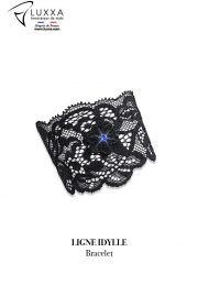 Luxxa Blue Rhinestone Bracelet